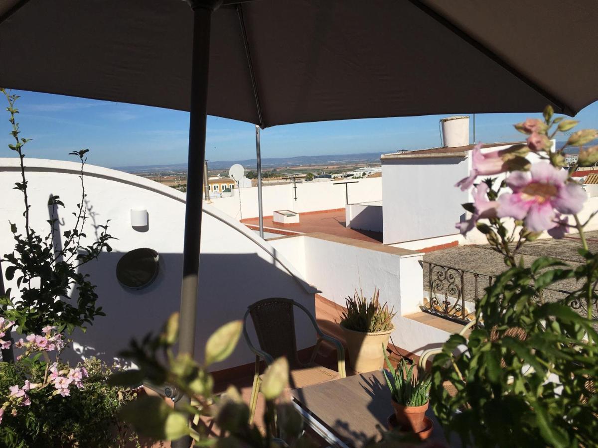 Вілла Casa Leon Blanco Carmona Reformada Centrica Con Chimenea Y Terraza Con Vistas Екстер'єр фото