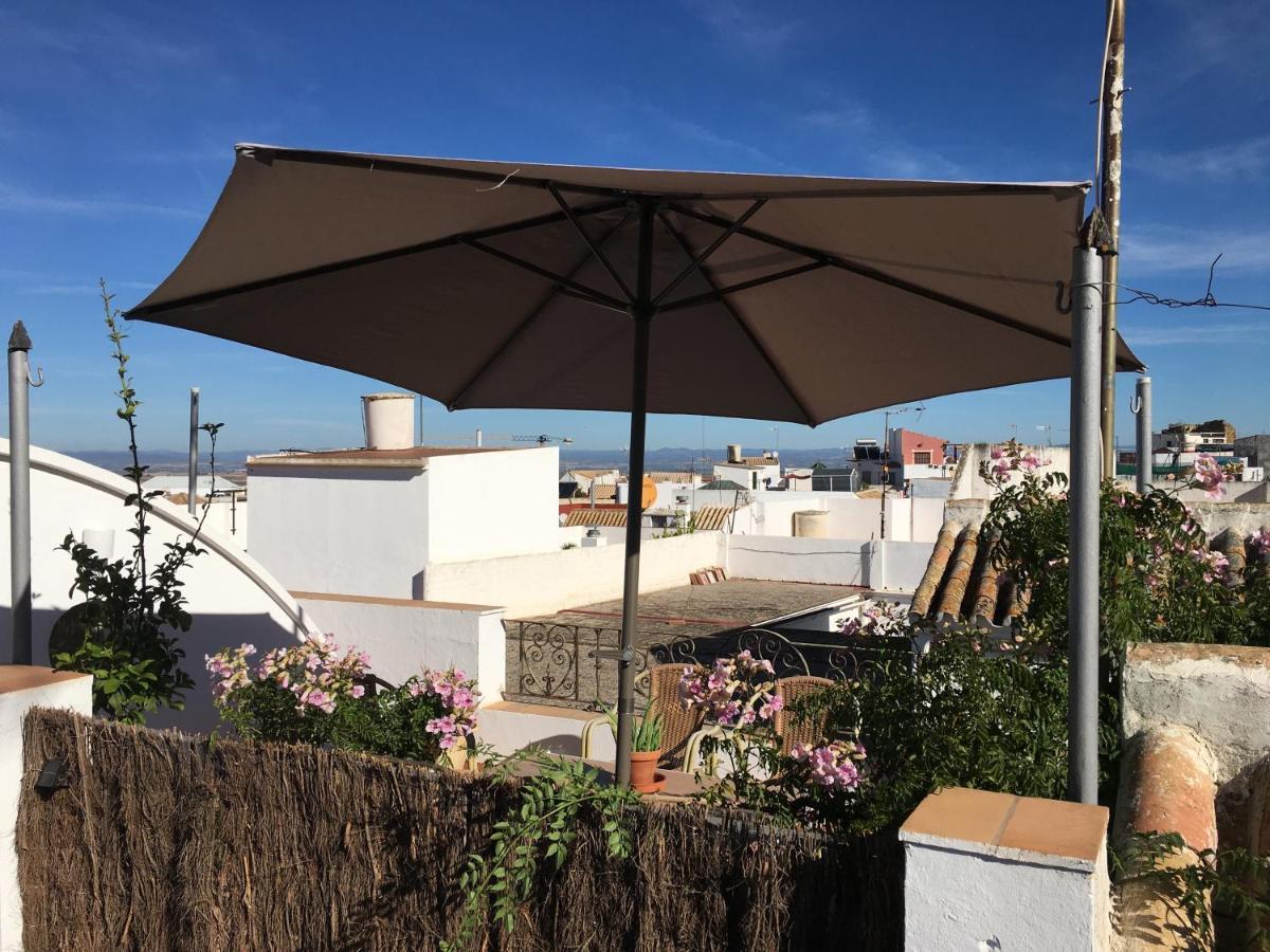 Вілла Casa Leon Blanco Carmona Reformada Centrica Con Chimenea Y Terraza Con Vistas Екстер'єр фото